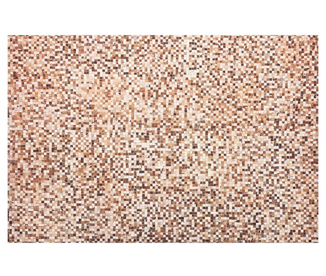 Beliani Pelos curtos TORUL 160x230 Castanho
