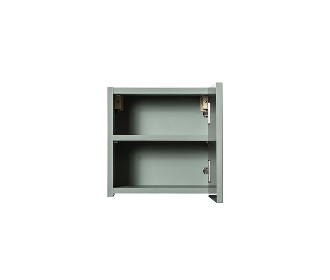 Armário de parede com 1 porta Jade Verde