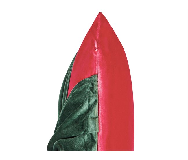 Beliani Almofada decorativa MARSHMALLOW Vermelho