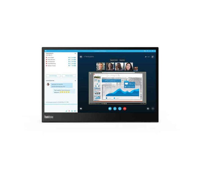 Monitor ThinkVision M14 Preto