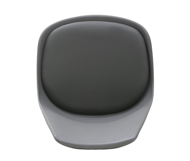 Conjunto de 4 cadeiras de cozinha MAEVA  Cinza