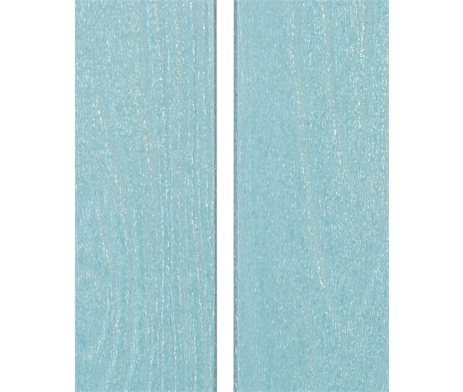 Beliani Cadeira de baloiço ADIRONDACK Azul Claro