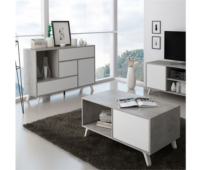  Aparador Wind 119 Cinza