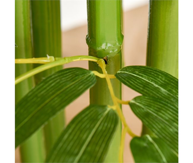 Bambú Artificial PE HOMCOM, casa - decoração Verde