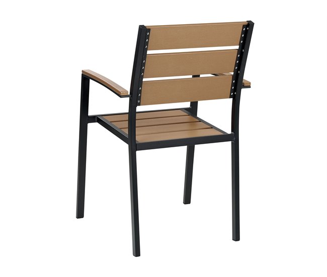 Beliani Cadeira de jardim VERNIO Branco