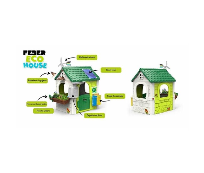 Casa Infantil de Brincar Eco House Multicor