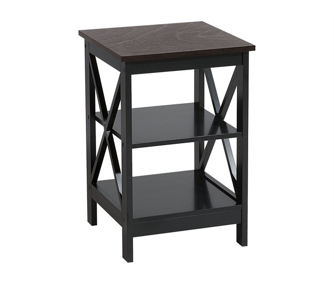 Beliani Mesa de apoio FOSTER 40x40 Branco