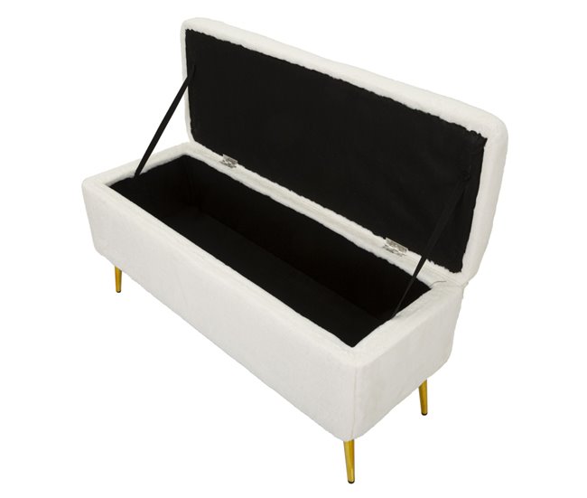 Banco com Arrumação MF304 112x42 Branco
