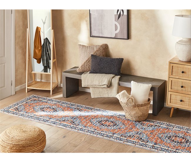 Beliani De corredor MIDALAM 80x240 Azul