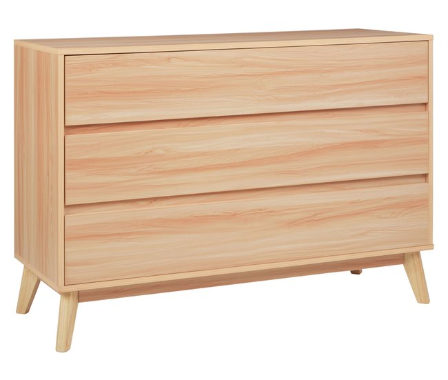 Beliani Cómoda SARDIS Castanho Claro