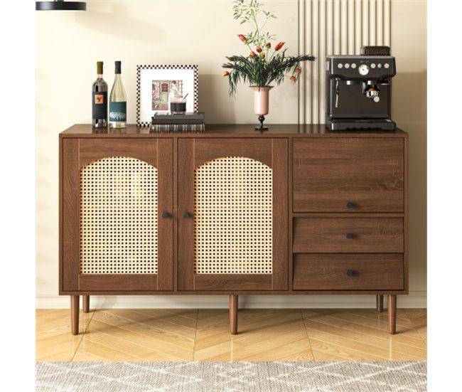 Aparador, porta, gaveta, armário de sala, cómoda Madeira