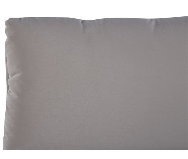 Beliani Cama baú Veludo BATILLY 154x224 Bege