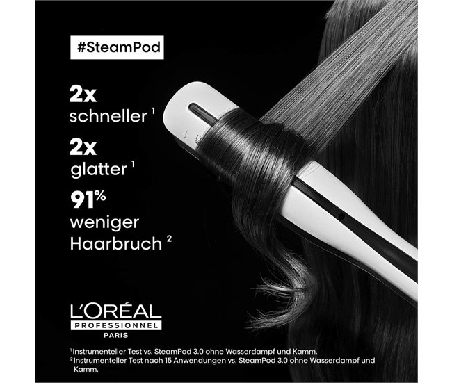 Ferro de Cabelo Steampod Branco