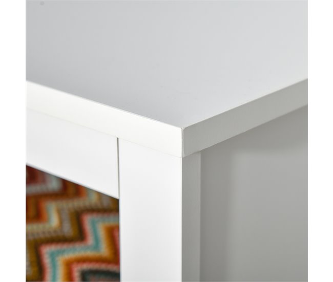 Aparador de Sala de Estar MDF HOMCOM 102 Branco