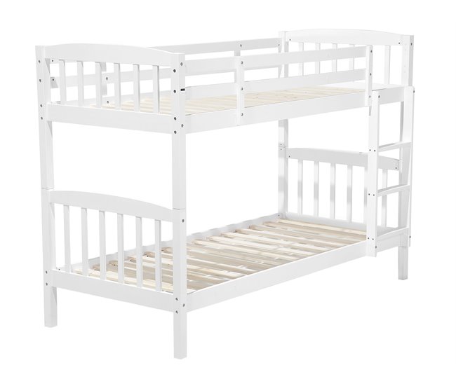 Beliani Beliche Pinho REGAT 97x208 Branco
