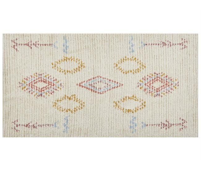 Beliani Pelos curtos BETTIAH 80x150 Bege