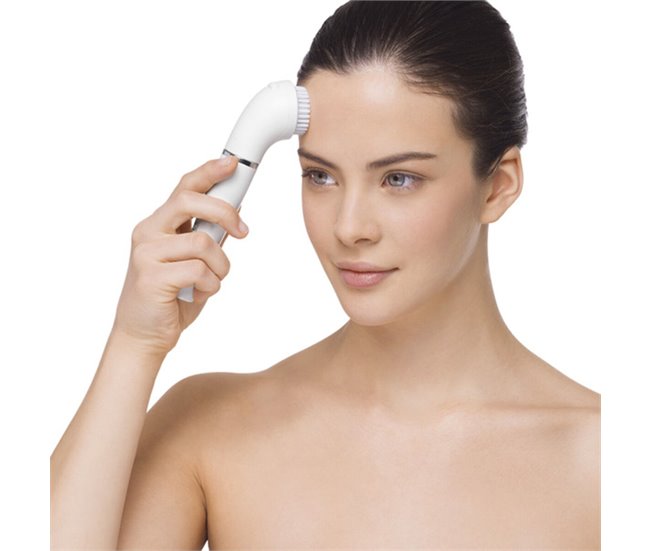 Aparelho de Limpeza-Depilação Facial Elétrico 810 Branco
