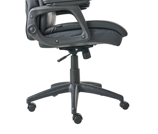 Beliani Cadeira executiva DIRECTOR Preto