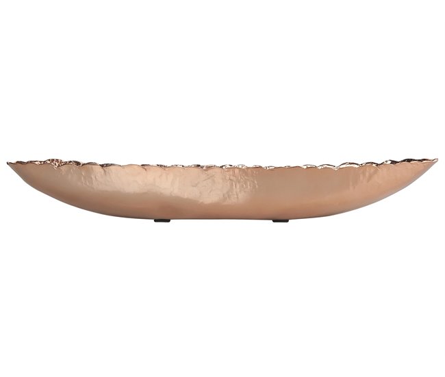Beliani Prato decorativo CARACOL Castanho