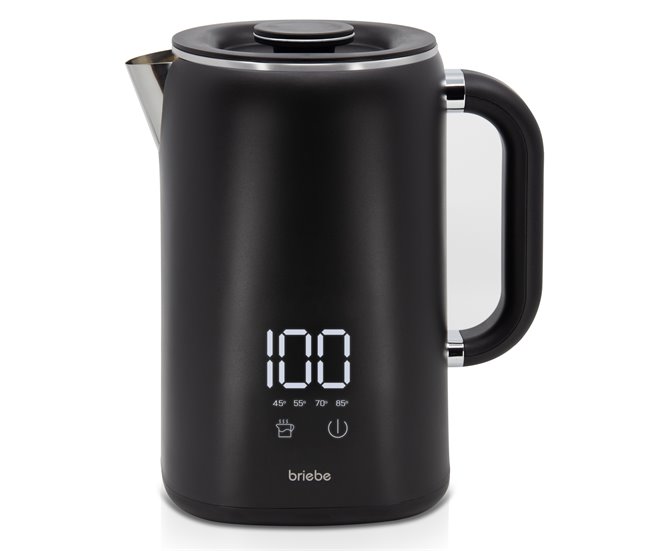 Pava Electrica Briebe I-Black Hervidor Agua Elu00e9ctrico