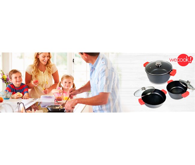 Caçarola Wecook Ecostone Preto