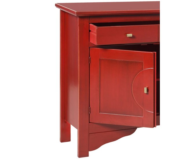 Armário Multiusos Canton Vermelho