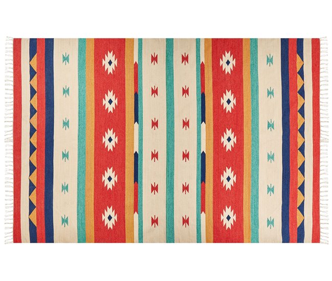 Beliani Kilim MARGARA 200x300 Multicor