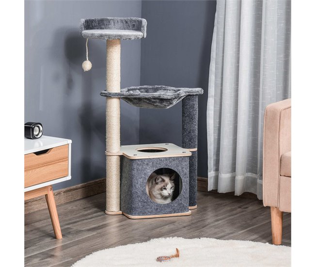 Árvore Arranhador para Gatos Multicor