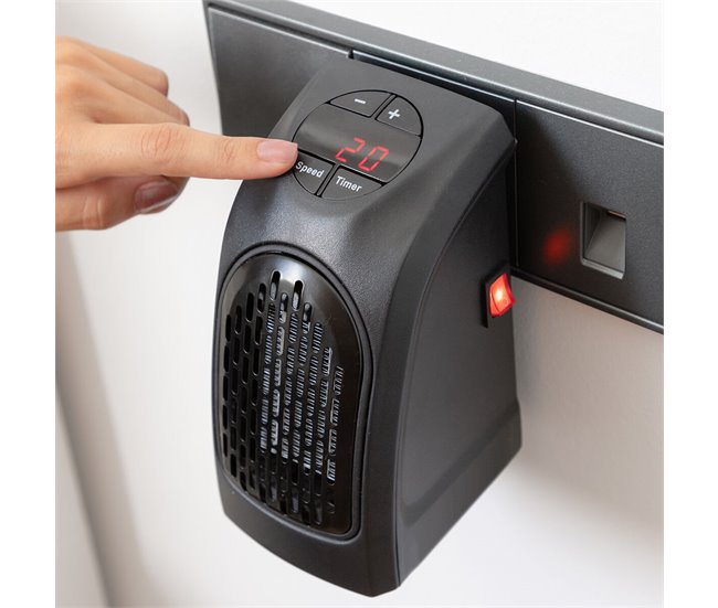 Aquecedor Termocerâmico Elétrico IG814847 Preto