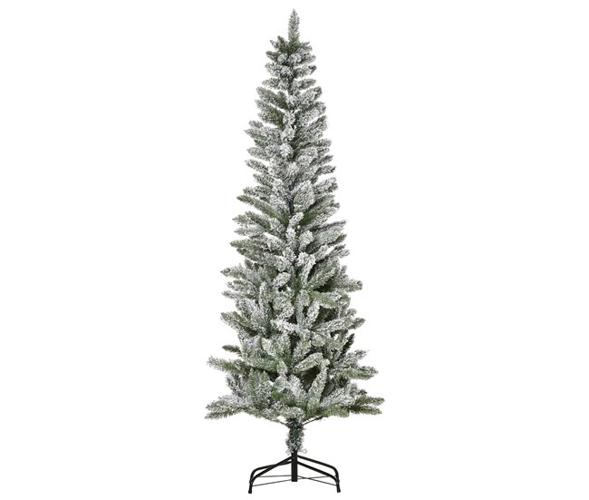Árvore de Natal PVC e Aço HOMCOM, casa - natal Multicor