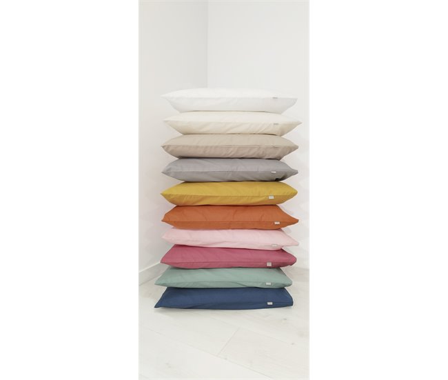 2 Frondas para almofada 100% algodão CASUAL 80x80 Amarelo