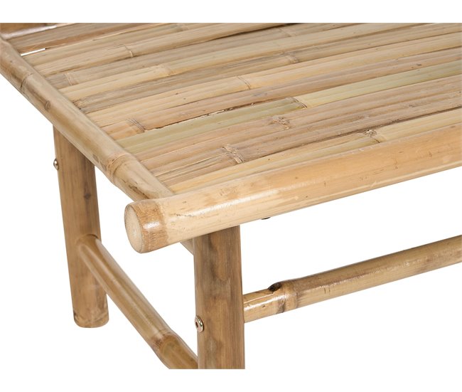 Beliani Conjunto de jardín TODI Branco/ Bege