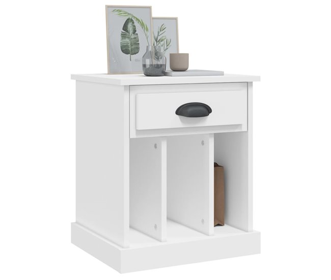 Soluna Home - Mesitas De Noche Verónica Paz 2 peças 43 Branco