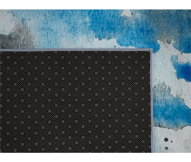 Beliani Pelos curtos BOZAT 160x230 Azul Claro