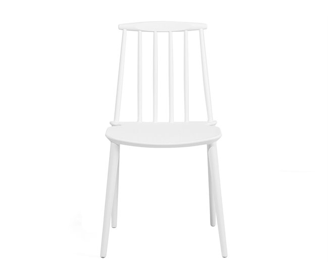 Beliani Cadeira de refeição VENTNOR Branco