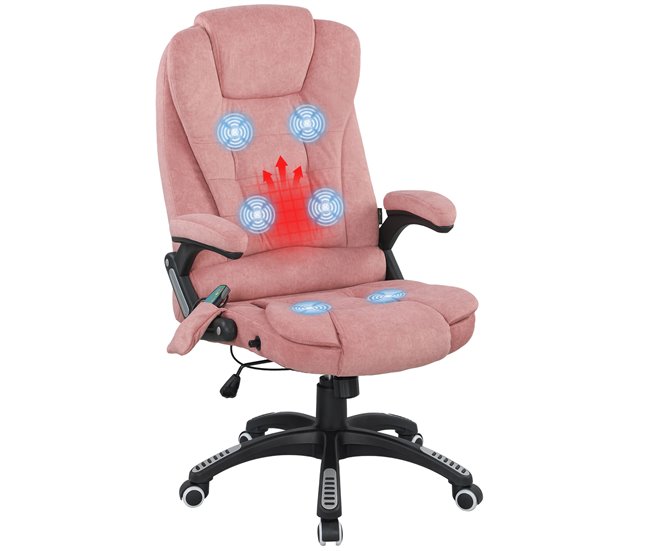 Vinsetto Cadeira de Massagem com Pontos de Massagem Cadeira de