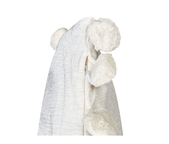 Beliani Almofada decorativa JASMINE 45x45 Branco