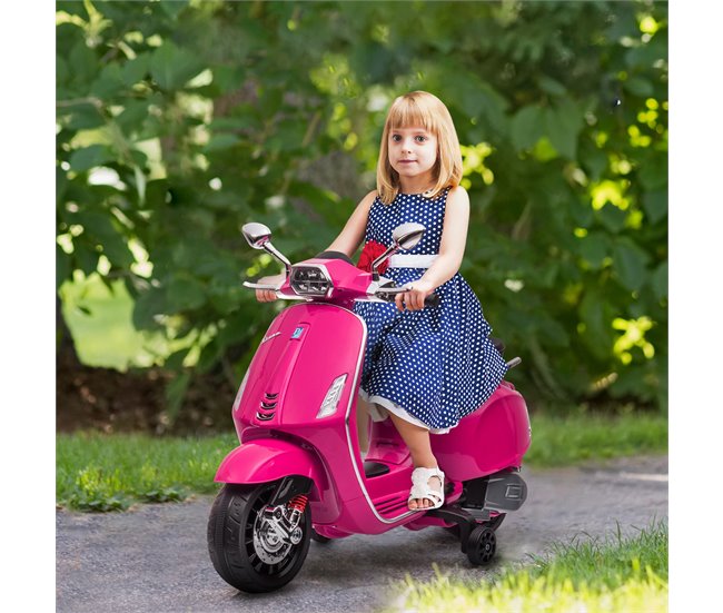 Moto para Crianças PP, Metal AIYAPLAY Rosa