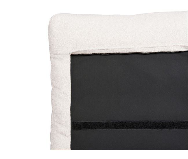 Beliani Cama Bouclé MELLE 175x240 Bege