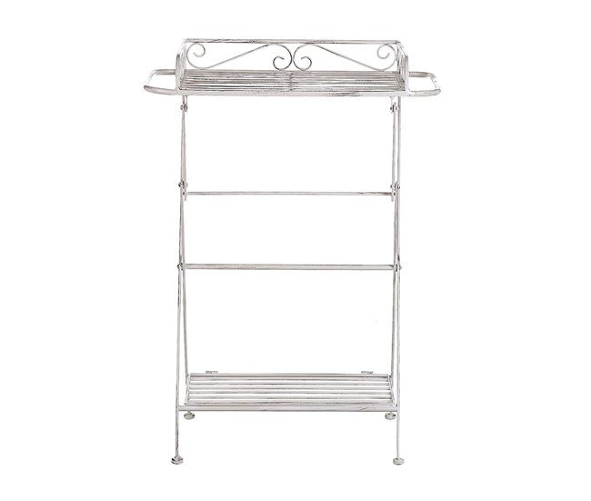 Beliani Mesa de apoio ANCUD 53x40 Branco