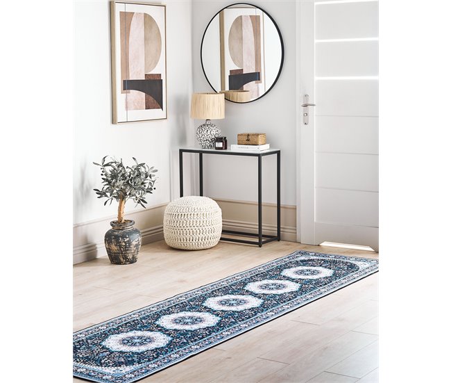 Beliani Pelos curtos GEDIZ 80x300 Azul