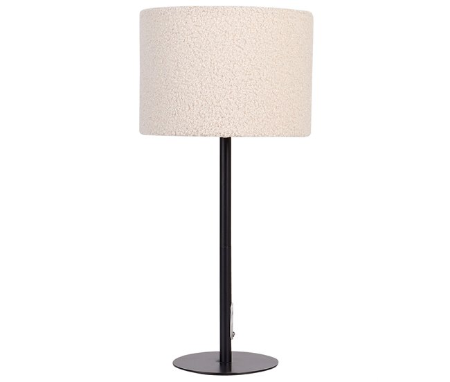 Beliani Candeeiro de mesa VINAZCO Bege
