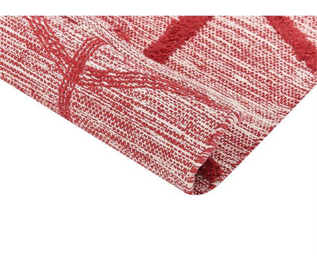 Beliani Pelos curtos SIVAS 140x200 Vermelho