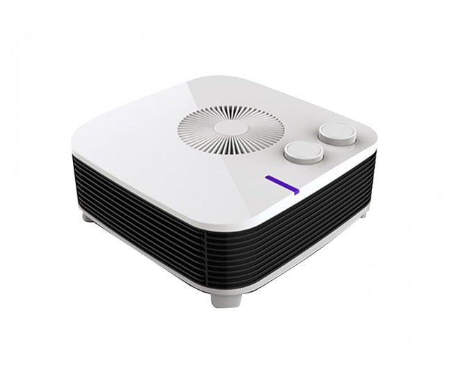 Aquecedor de solo com 2 níveis de potência Branco