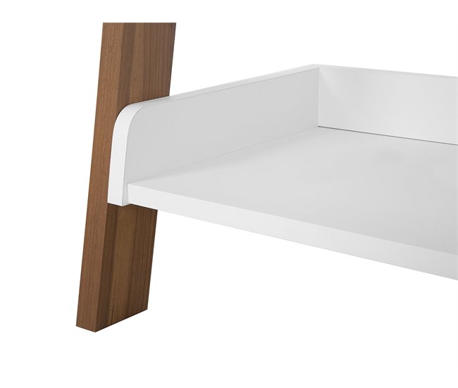 Beliani Estante MOBILE TRIO 65 Branco