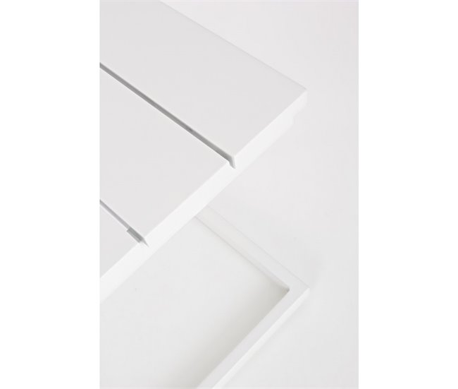 Mesa de centro de jardim de design branco Share 43x42 Branco/cinza
