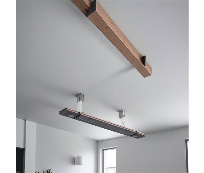 Aquecedor de infravermelhos com Bluetooth CORDOBA Preto