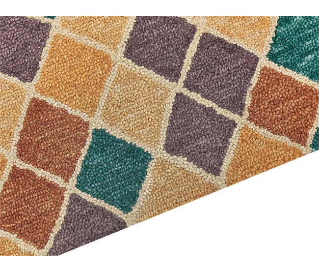 Beliani Pelos curtos KESKIN 200x200 Multicor