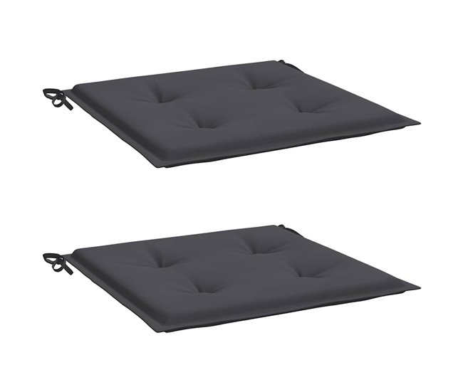 Almofadões de cadeira - Almofadas de exterior 40x40 Antracite