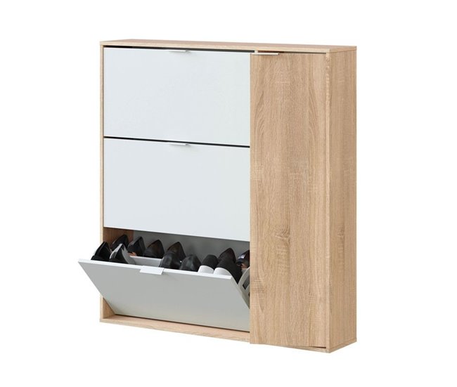 Sapateira Classe 4 portas Carvalho